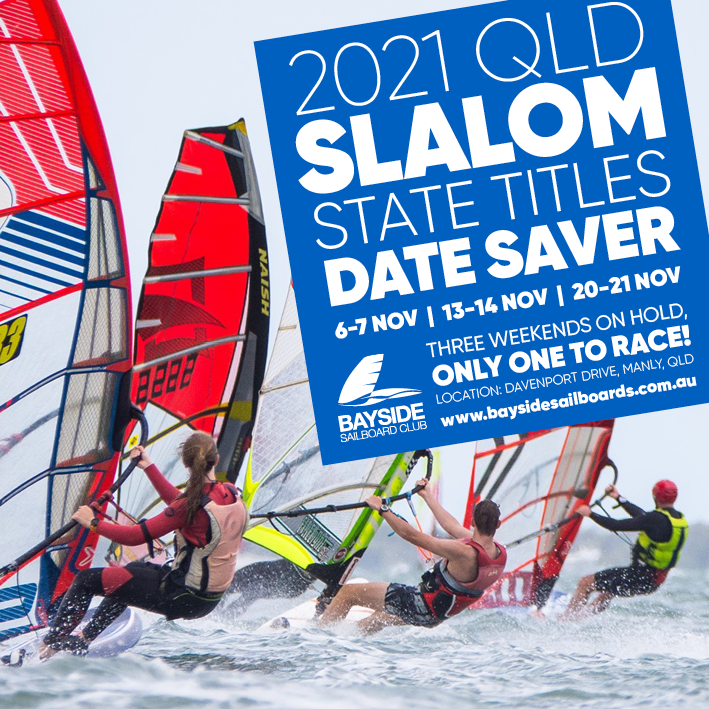 2021 Bayside Slalom State Titles Poster